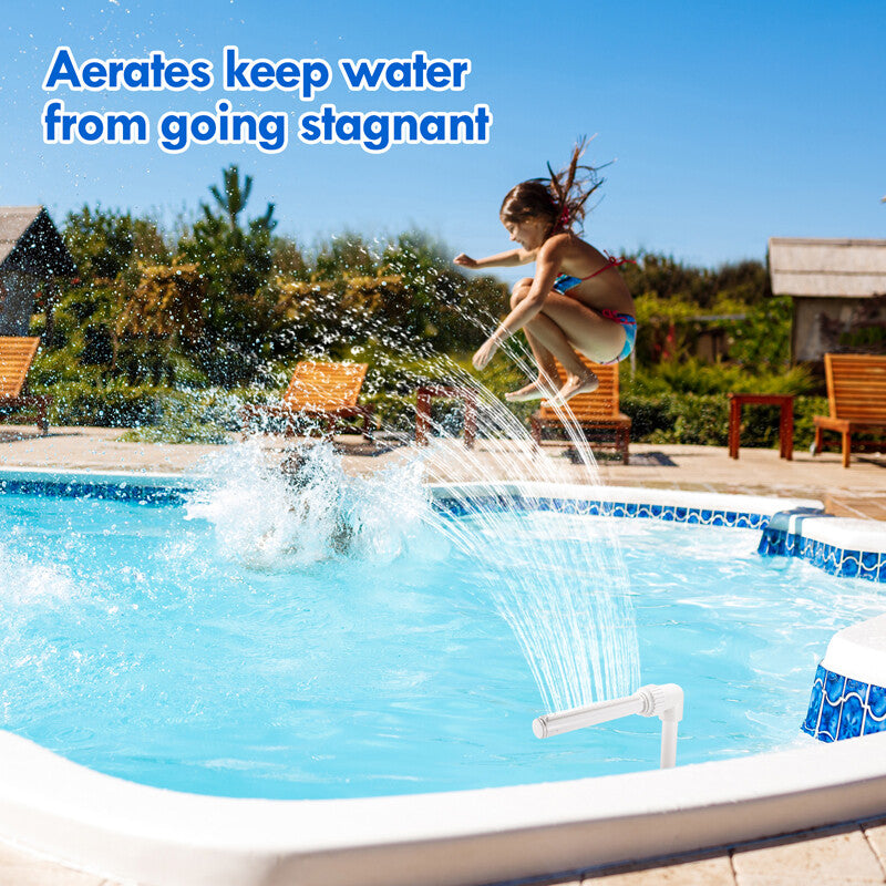Swimming Pool Waterfall Fountain in Ground above Ground Pool Fountain Sprinkler