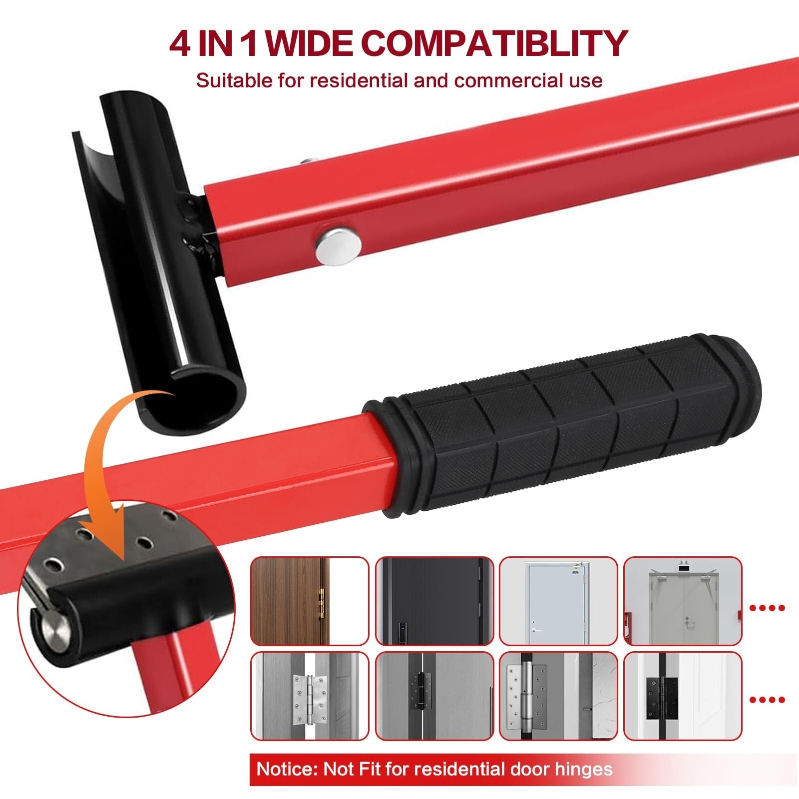 Heavy Duty Door Hinge Tool 4 in 1 Adjustment Tool Hinge Wrench Hinge Bender