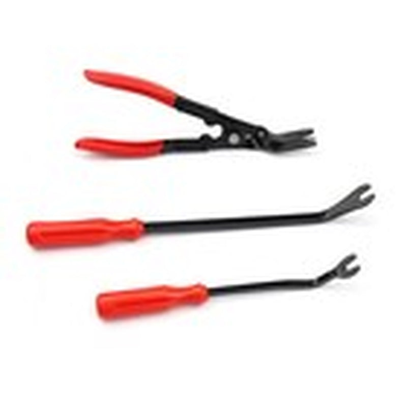 3PCS Auto Trim Clip Remover Tool Removal Pliers Fastener Door Panel Retainer New
