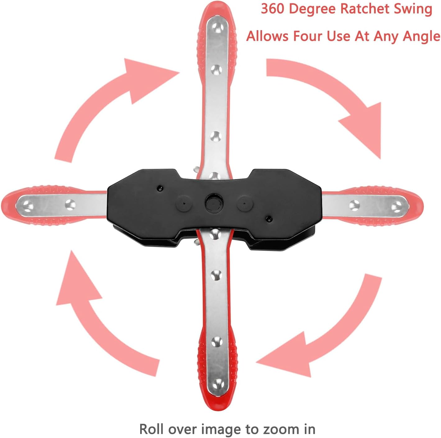 Car Ratchet TOOL for Brake Piston Single Twin Quad Pistons Install Tool, Press Caliper Spreader Tool, Brake Caliper Wrench, Car Repair Wrench Tools, Car Accessories ZZZZ