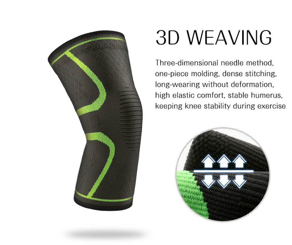Knee Sleeve Tightly Wraps Around the Knee Sleeves  Adjustable Bands for Sport Outdoor Sports