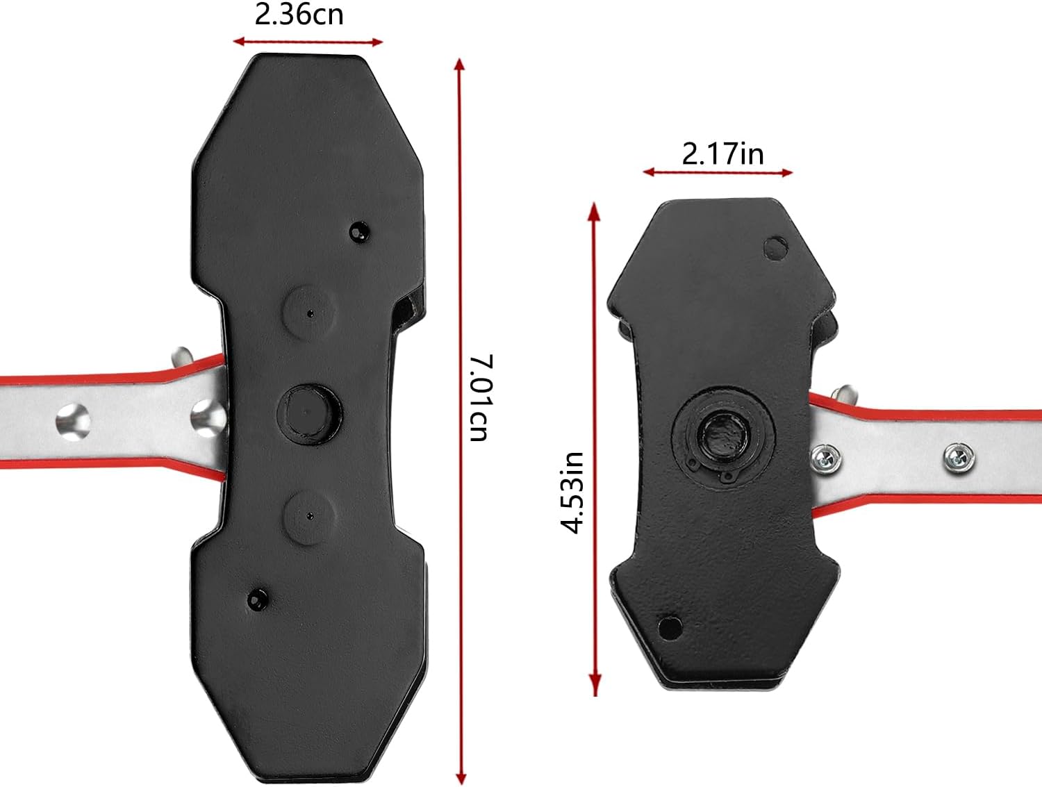 Car Ratchet TOOL for Brake Piston Single Twin Quad Pistons Install Tool, Press Caliper Spreader Tool, Brake Caliper Wrench, Car Repair Wrench Tools, Car Accessories ZZZZ
