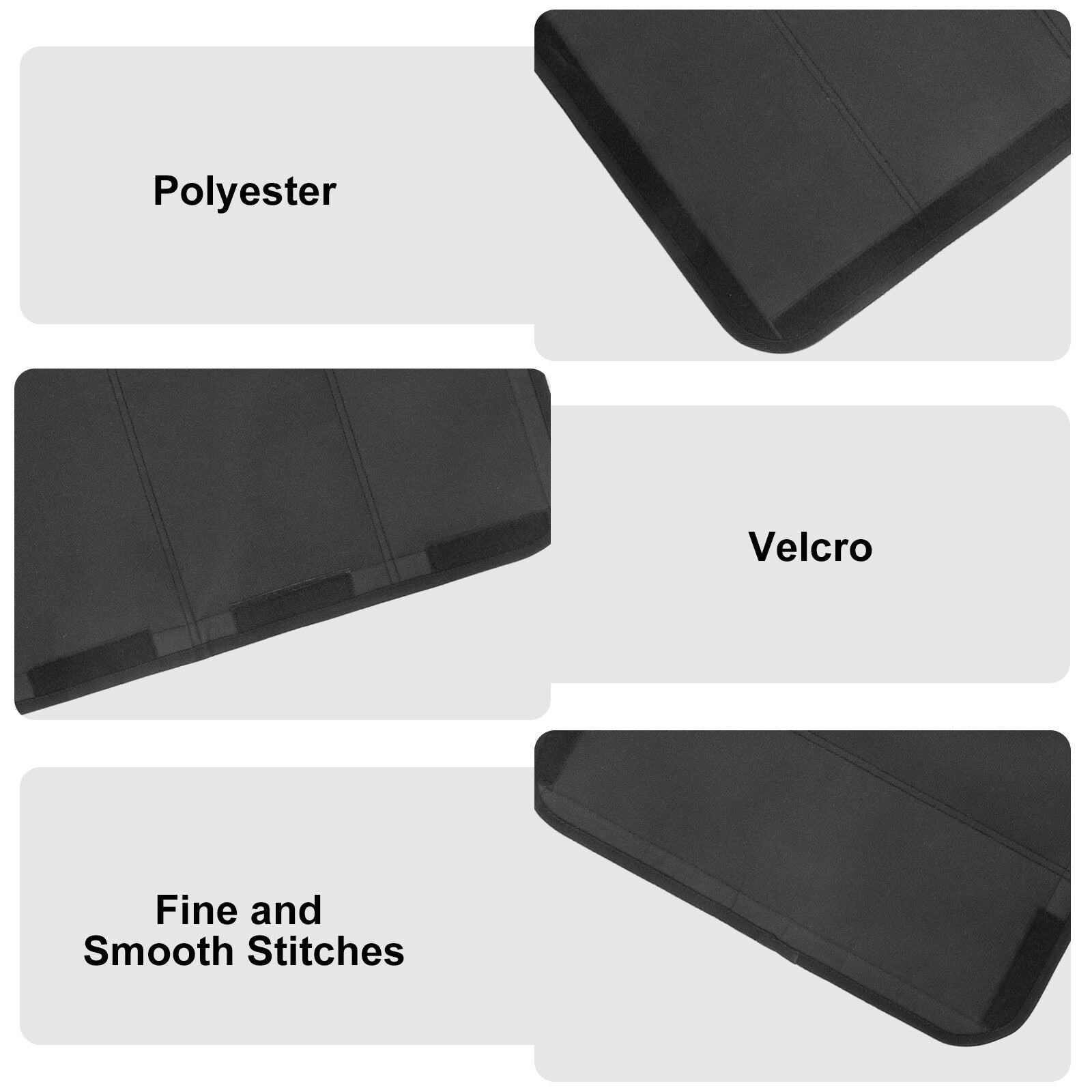 16X25" Foldable RV Vent Cover Blackout Skylight Shade UV Block & Waterproof