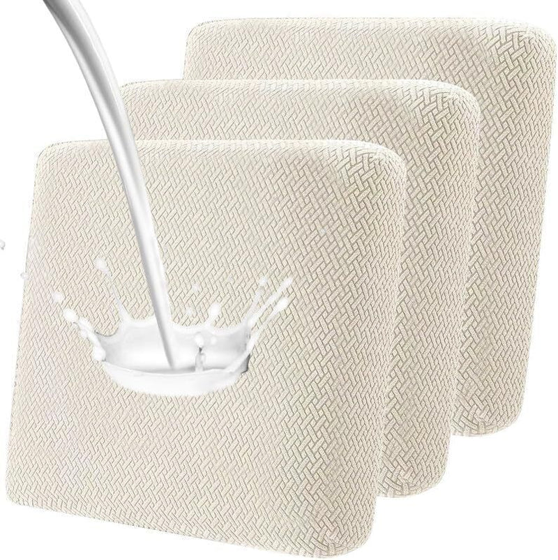 2pcs 100% Waterproof Patio Stretch Sofa Cushion Covers Outdoor Chair Cushion Covers