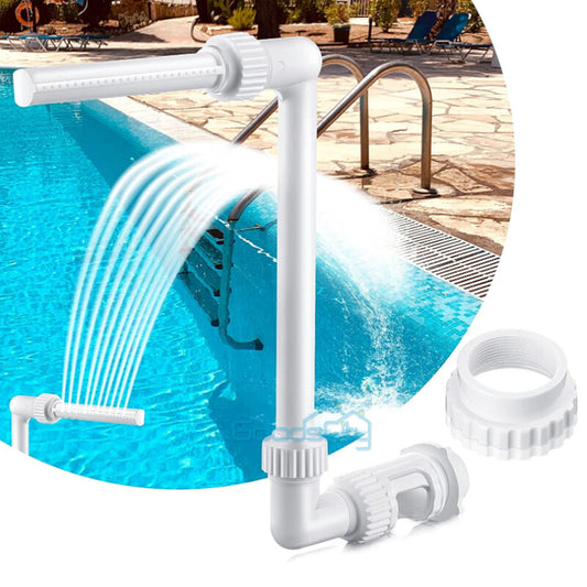 Swimming Pool Waterfall Fountain in Ground above Ground Pool Fountain Sprinkler