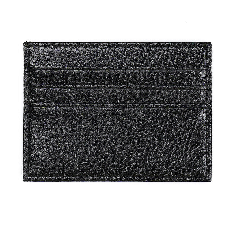 Mens Slim Leather Wallet Card Holder Front Pocket Wallets Credit ID Pocket Thin