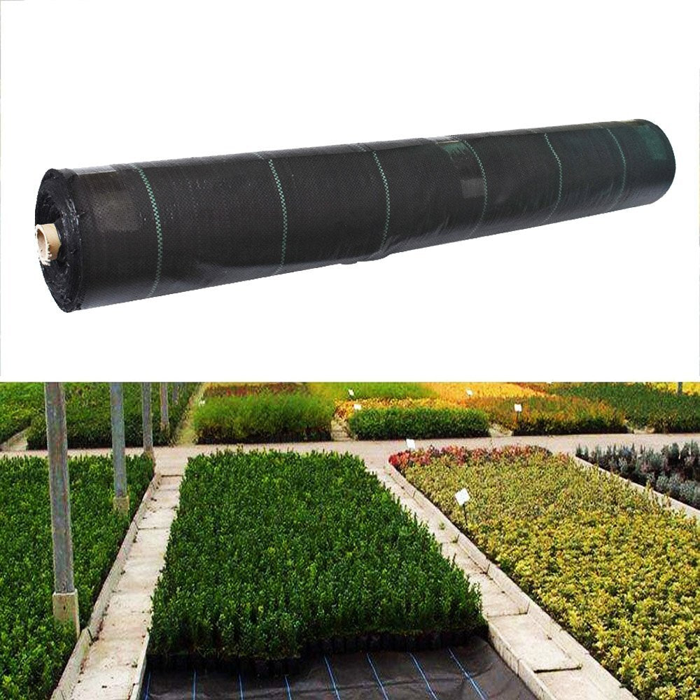 Heavy Duty Weed Barrier Fabric Woven Ground Weed Cover 3.2 Ounce Landscape