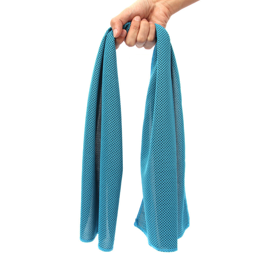 2PCS Cooling Towel – Instant Cooling, Lightweight & Reusable Cooling Towel Ice Towel Neck Wrap for Sports Running Jogging Gym Chilly