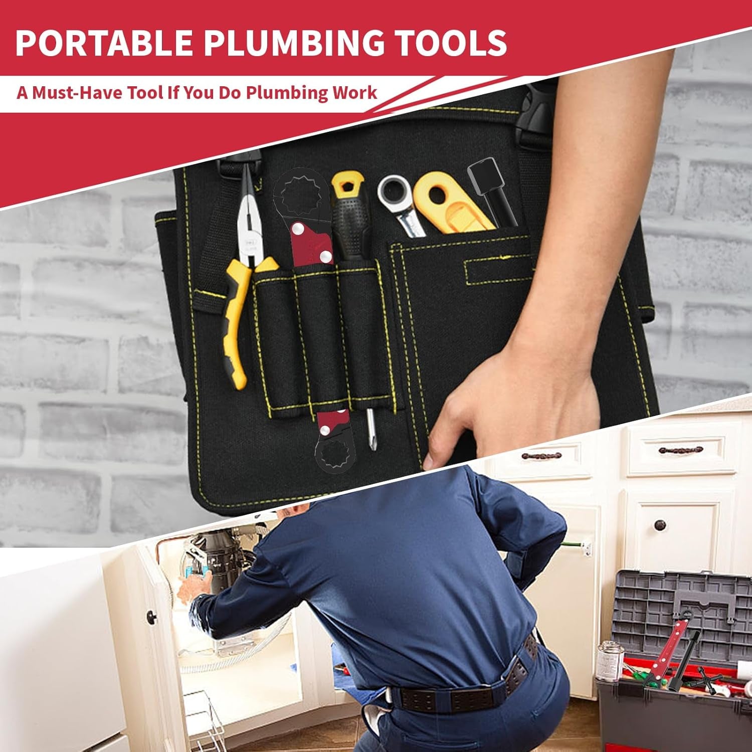 Plumbing Tools Plumbers wrench Angle Stop Removal Tool for professional plumber New Compression Angle Stop and Removing Compression Ring