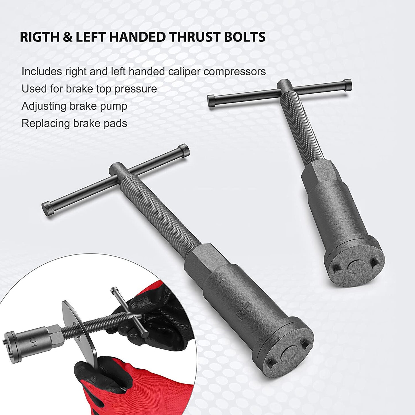 Universal Brake Caliper Rewind Tool Set (27pcs) – Wind Back & Reset Kit