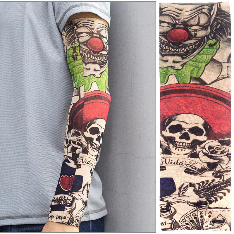 10PCS Tattoo Cooling Arm Sleeves Cover Outdoor Sport Summer UV Sun Protection