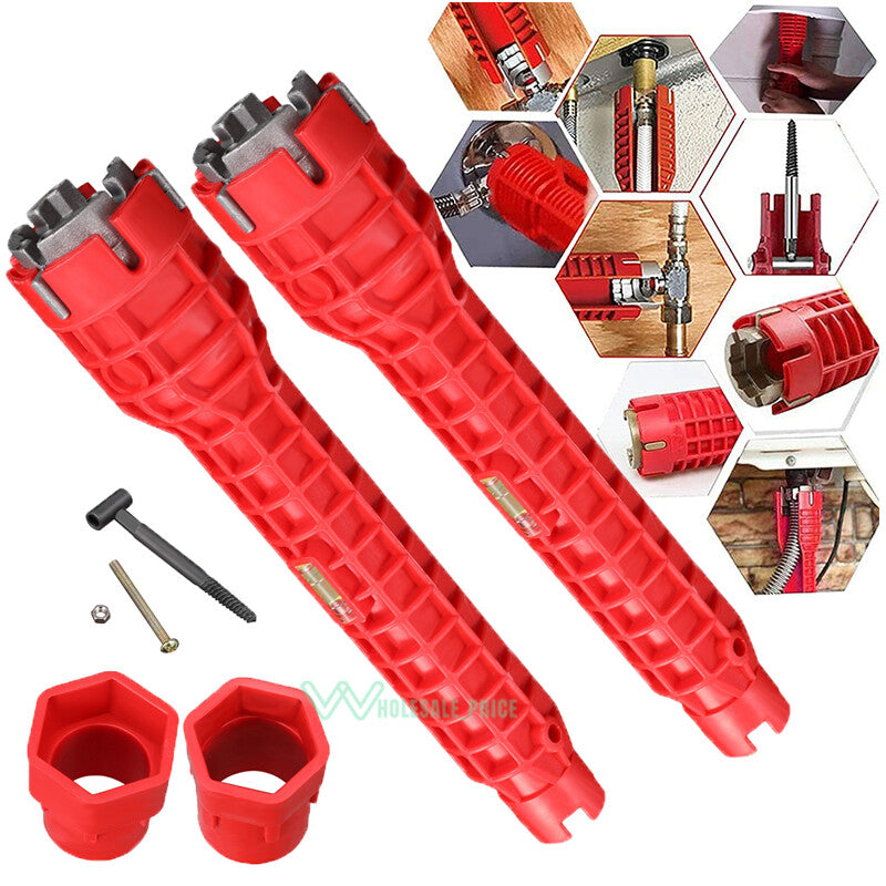 8 in 1 Faucet and Sink Installer Multi Tool Plumbing Repair Removal Tool USA