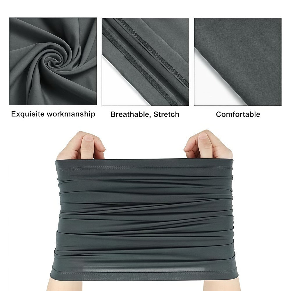 6Pcs Summer UV Protection Cooling Neck Gaiter Face Mask Scarf Breathable Bandana
