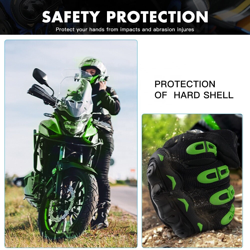 Motorcycle Gloves for Men Women Full Finger Touchscreen Motorbike Riding Gloves