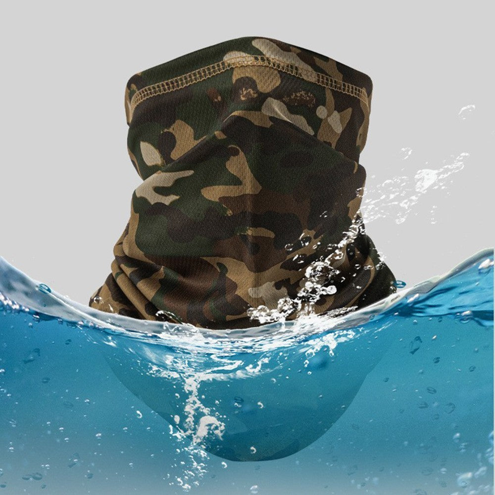 5 Pack Neck Gaiter Bandana Face Mask Sun Cooling Scarf Gator Cover Head for Men