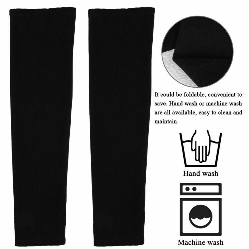 5 Pairs Cooling Arm Sleeves Cover UV Sun Protection Sports Outdoor for Men Women