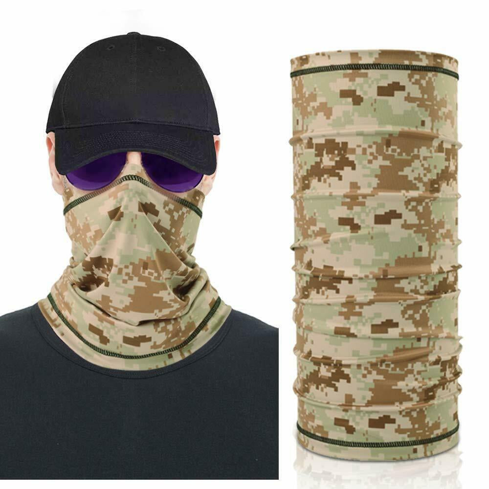 Neck Gaiter Cooling Face Mask Balaclava UV Protection Breathable Bandana Scarf