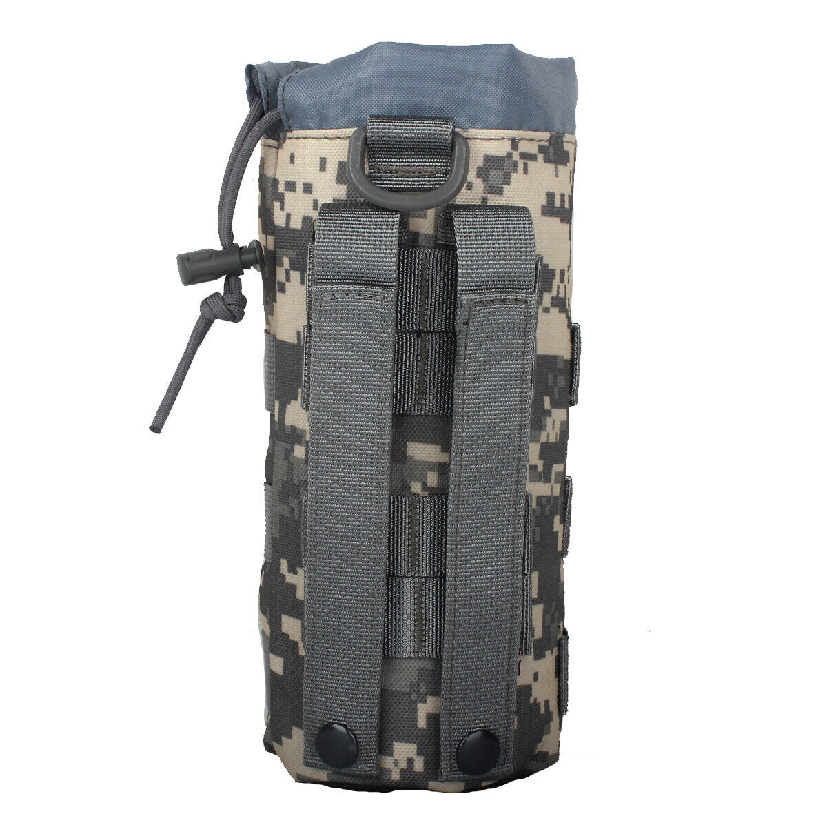 Molle Tactical Water Bottle Bag Pouch Kettle Holder Carrier Camping Hiking Bag