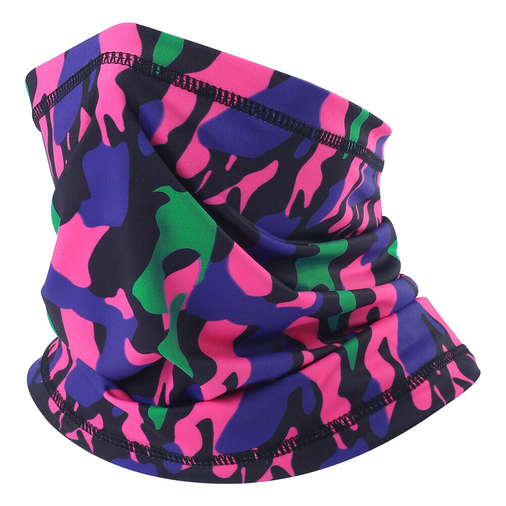 Neck Gaiter Cooling Face Mask Balaclava UV Protection Breathable Bandana Scarf