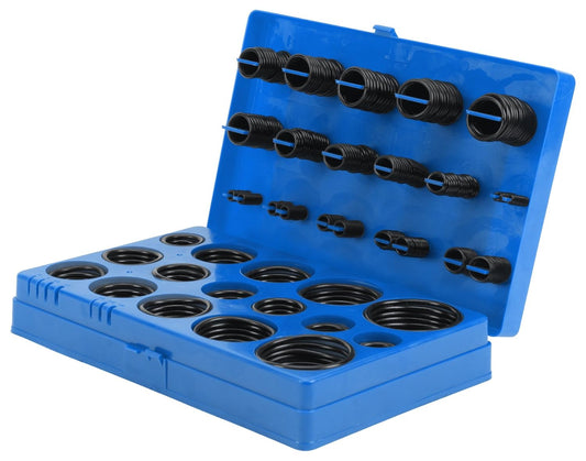 419pcs O-Ring Assortment with 32 Sizes for Vehicle Maintenance and Repair, Nitrile Rubber