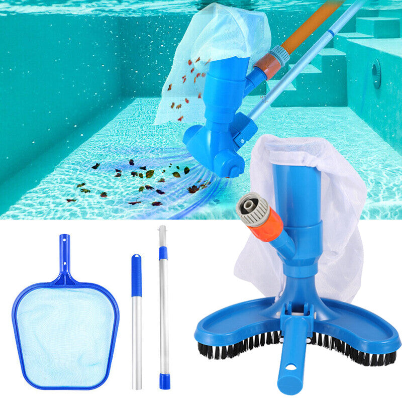 All-in-One Pool Vacuum Head Cleaner – Spa Cleaning Kit & Accessories