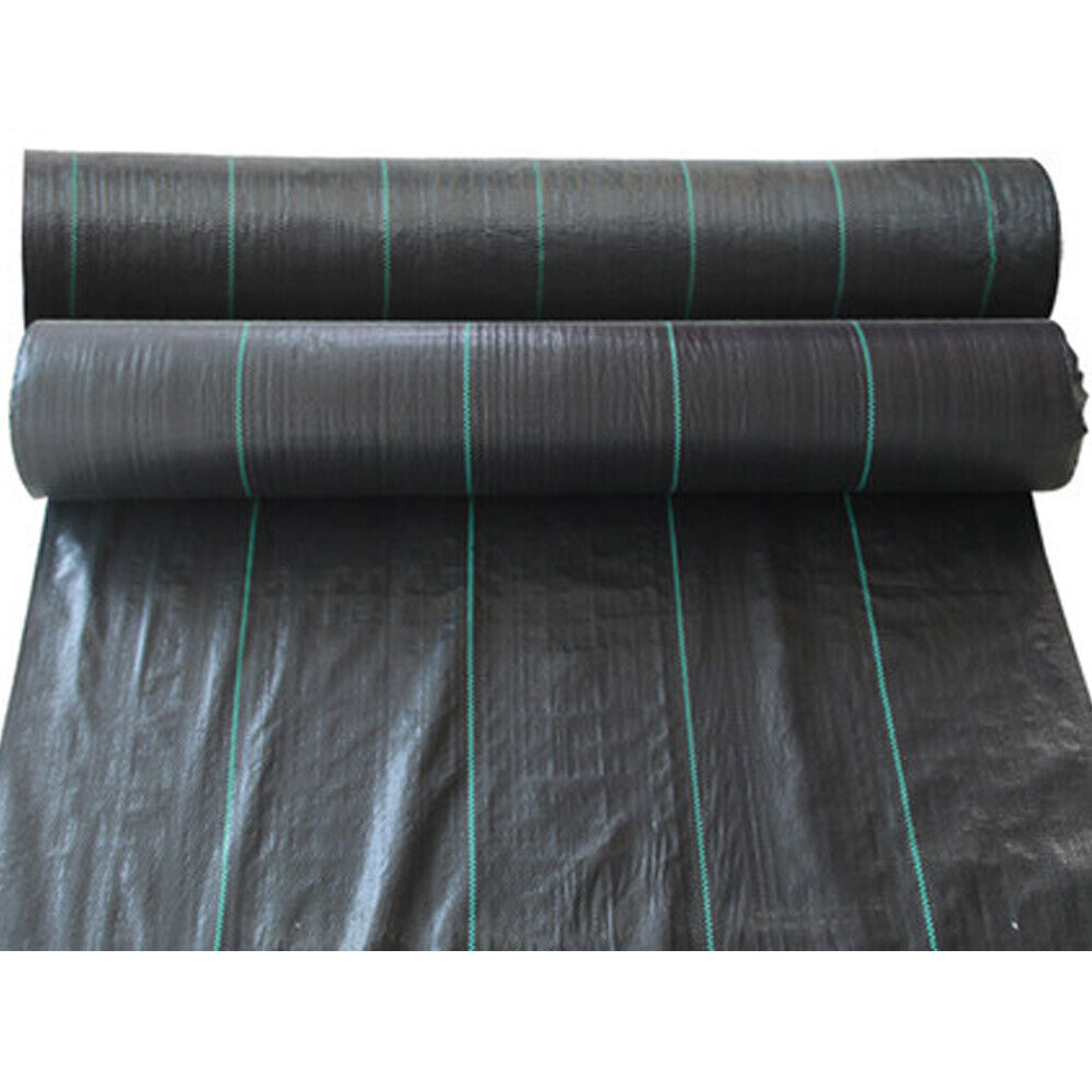 Heavy Duty Weed Barrier Fabric Woven Ground Weed Cover 3.2 Ounce Landscape