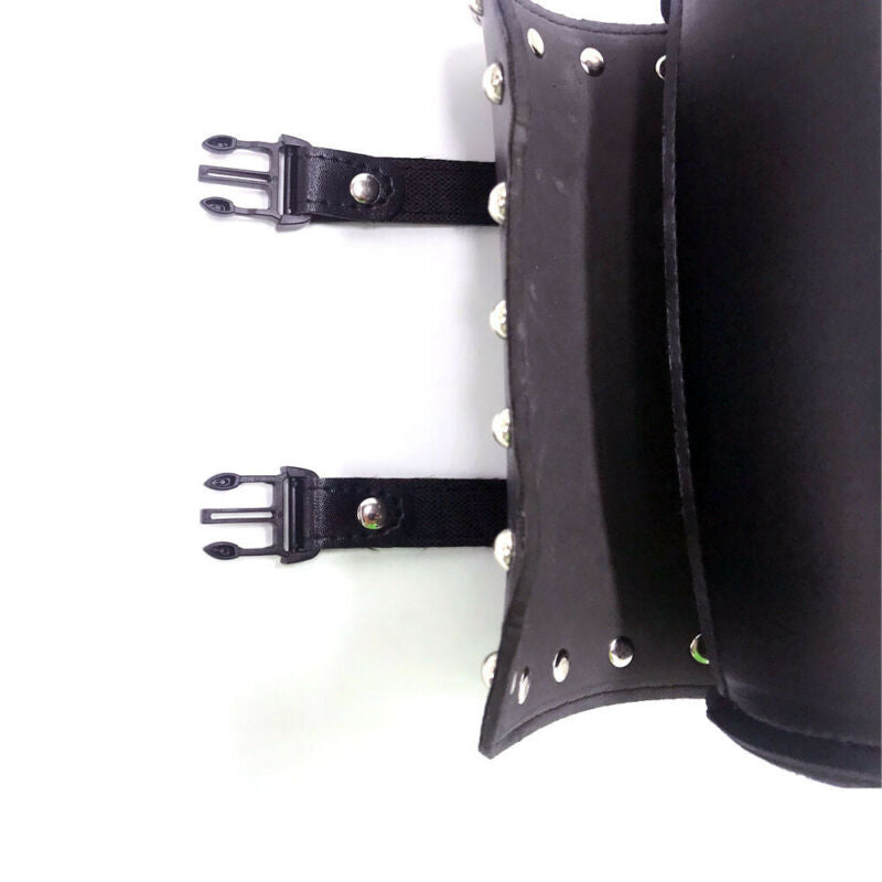 Tool Bag Saddlebag Storage Motorcycle Front Fork Pouch Luggage Handlebar Leather