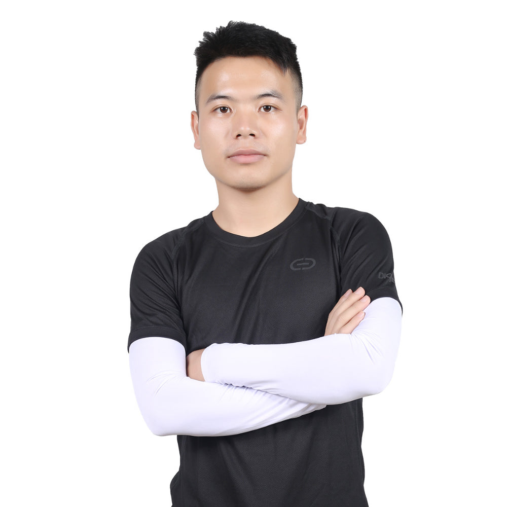 1PR Arm Sleeves UV Sun Protection Arm Cover Cuff for Men Women Outdoor Sport