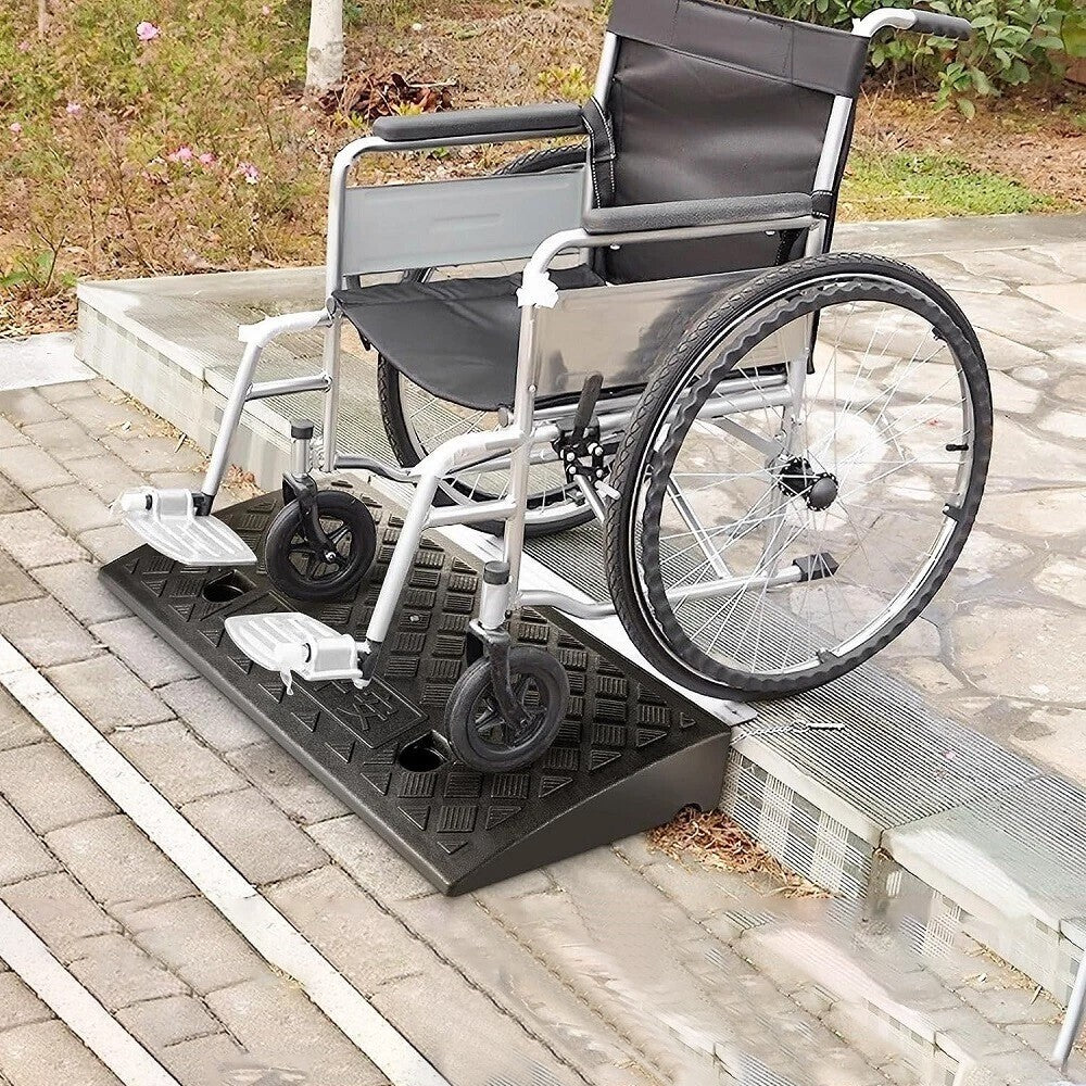 Heavy Duty Driveway Ramp Curb Ramp for Driveway  Tread & Threshold Portable Ramp