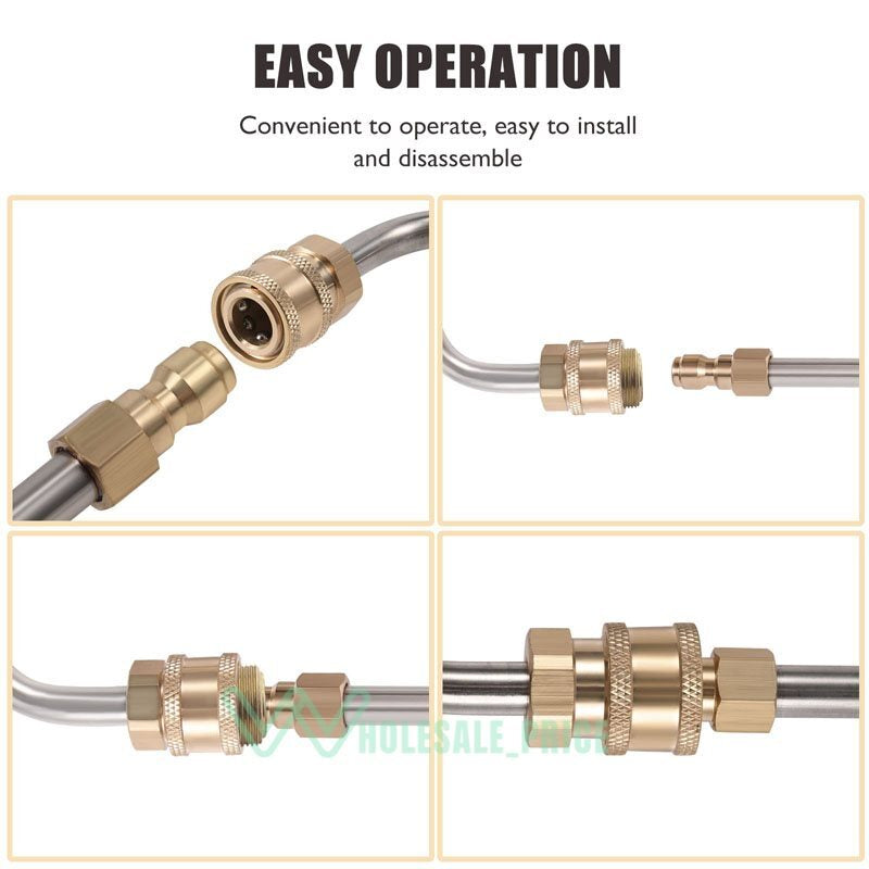 Washer Extension Gutter Rod Cleaner Wand Attachment Accessory High Pressure Rod