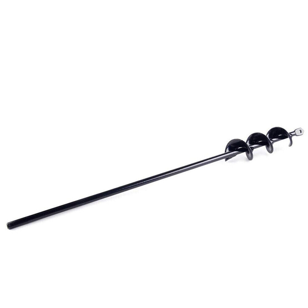 18" Planting Auger Spiral Hole Drill Bit Garden Soil Yard Earth Bulb Hole Digger