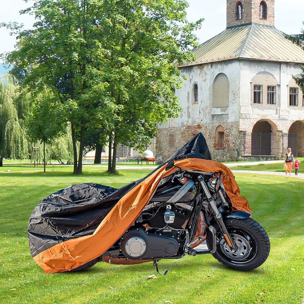 Motorcycle Cover Bike Waterproof Outdoor Rain Dust Sun UV Scooter Protector XXL