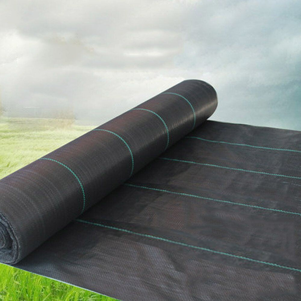Heavy Duty Weed Barrier Fabric Woven Ground Weed Cover 3.2 Ounce Landscape