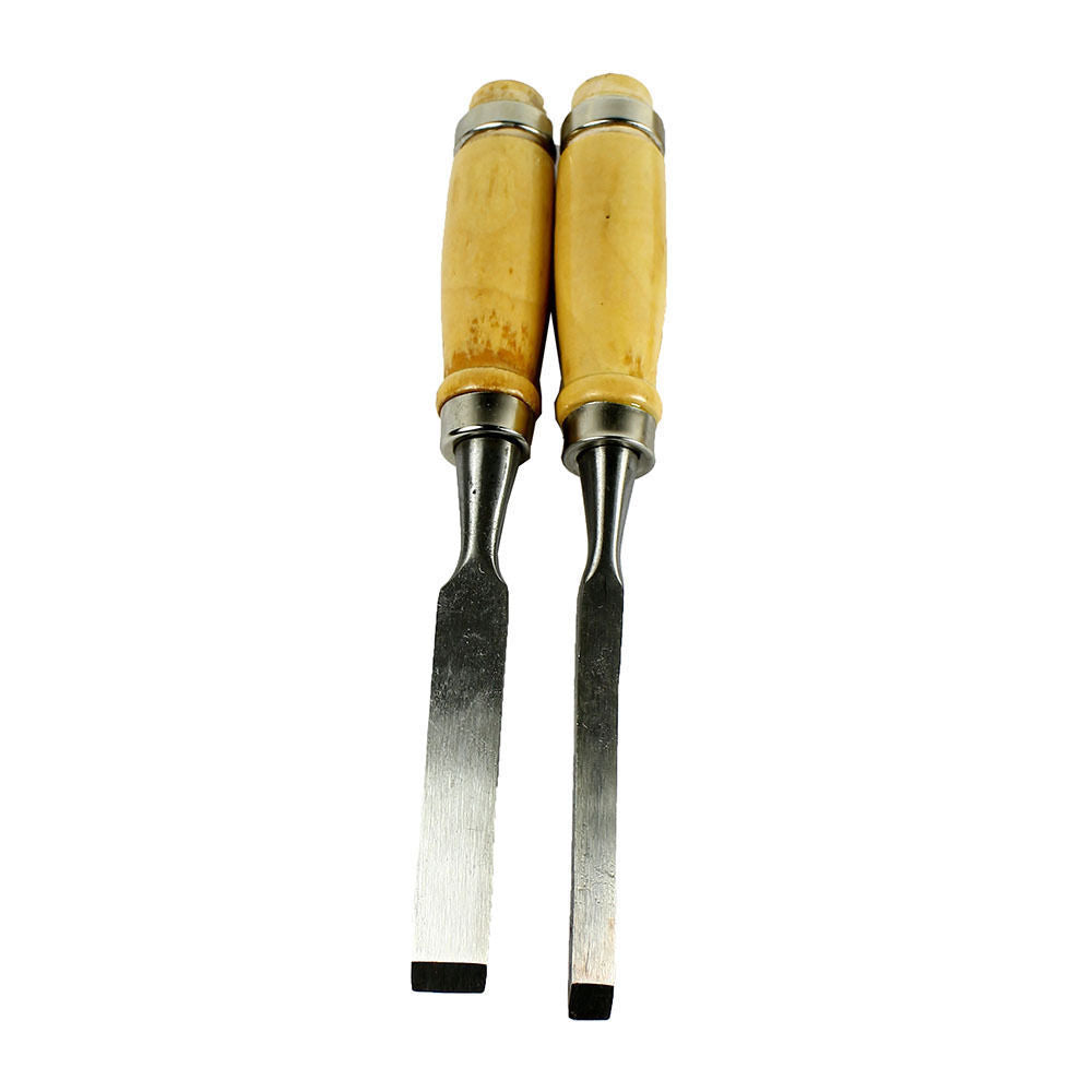 12 Piece Wood Carving Hand Chisel Tool Set Professional Woodworking Gouges Steel