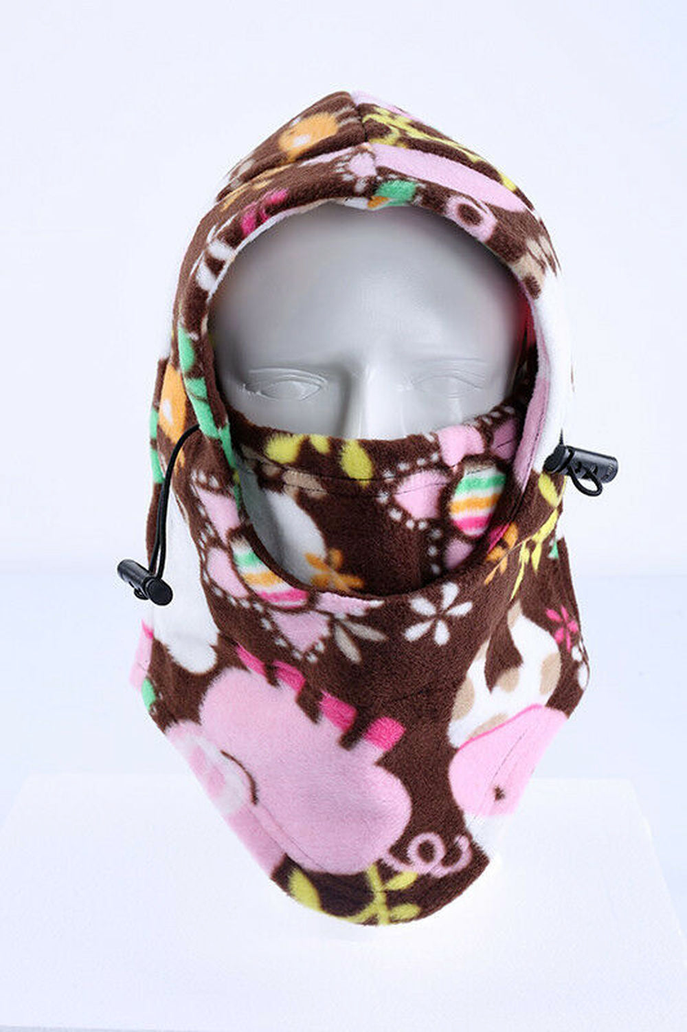 Camo Windproof Fleece Neck Warm Balaclava Ski Full Face Mask for Cold Weather