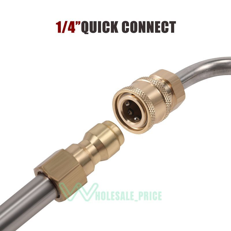 Washer Extension Gutter Rod Cleaner Wand Attachment Accessory High Pressure Rod