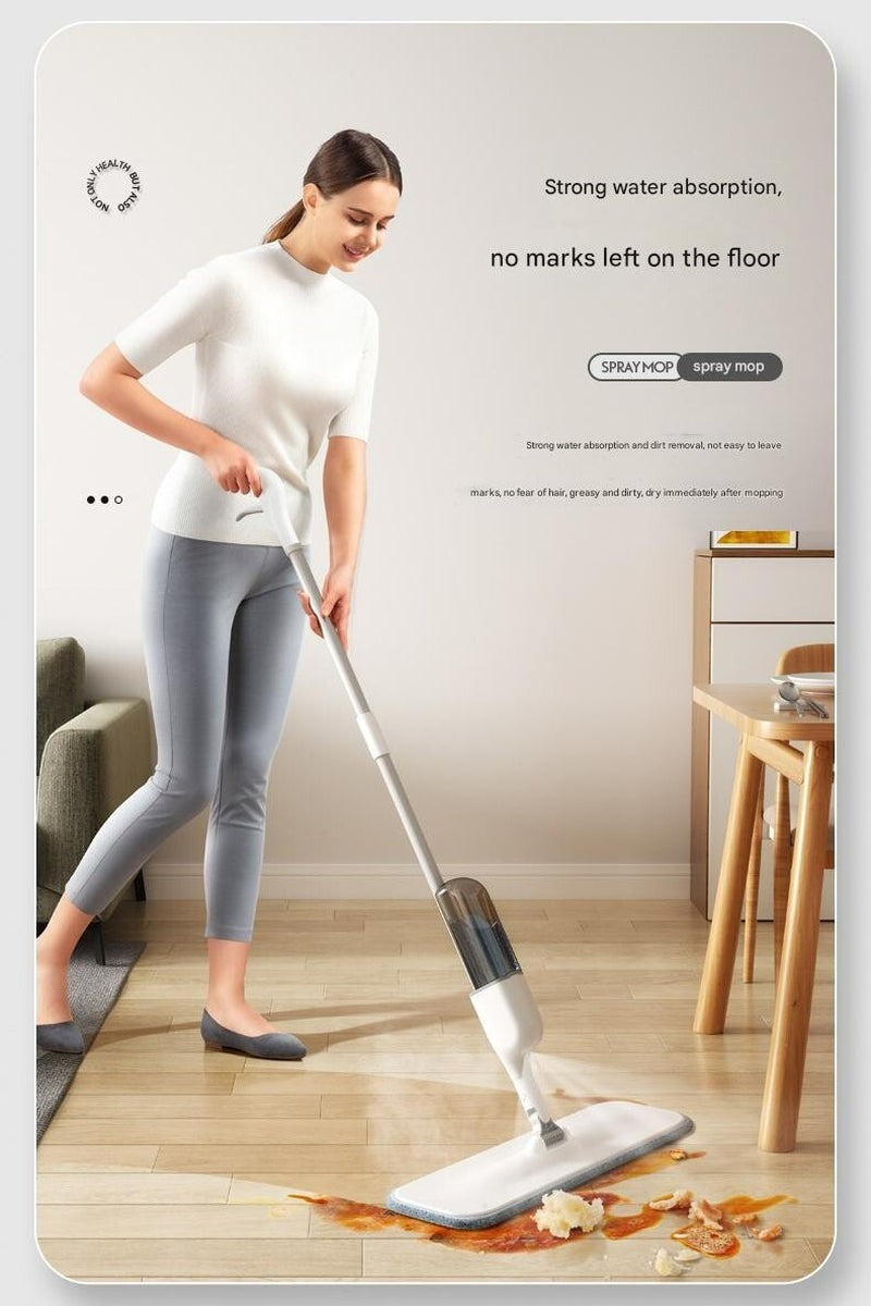 Spray Mops for Floor Cleaning with 5 Washable Pads, Wet Dry Microfiber Mop