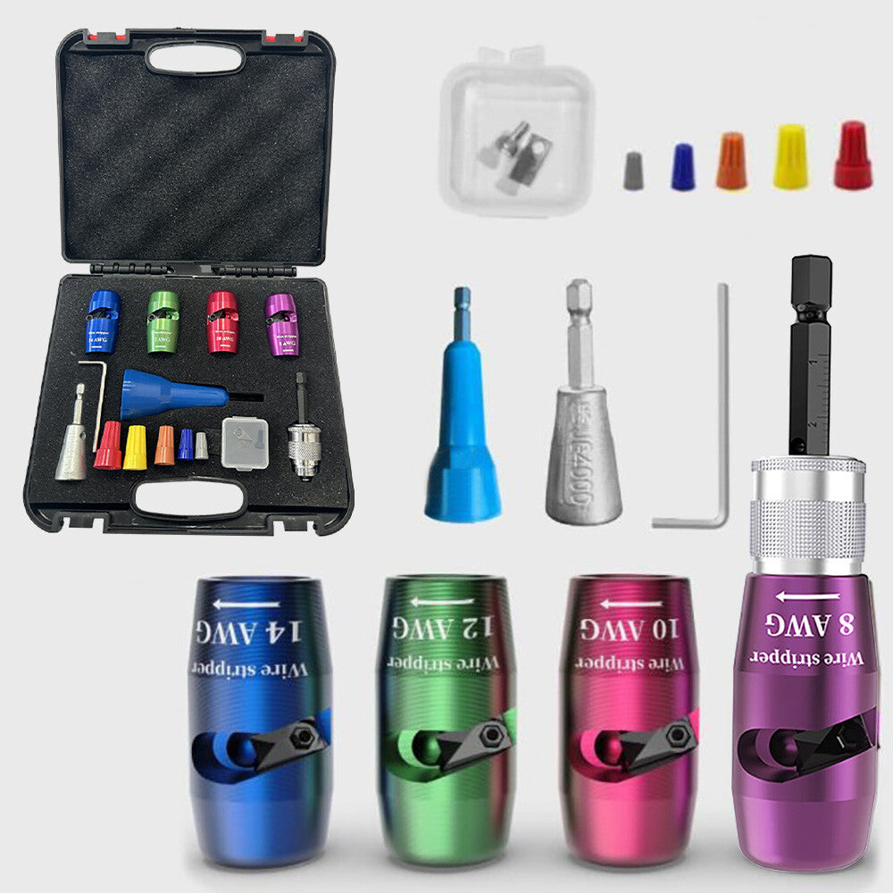 Wire Stripper & Electrician Tool Kit – Complete Set