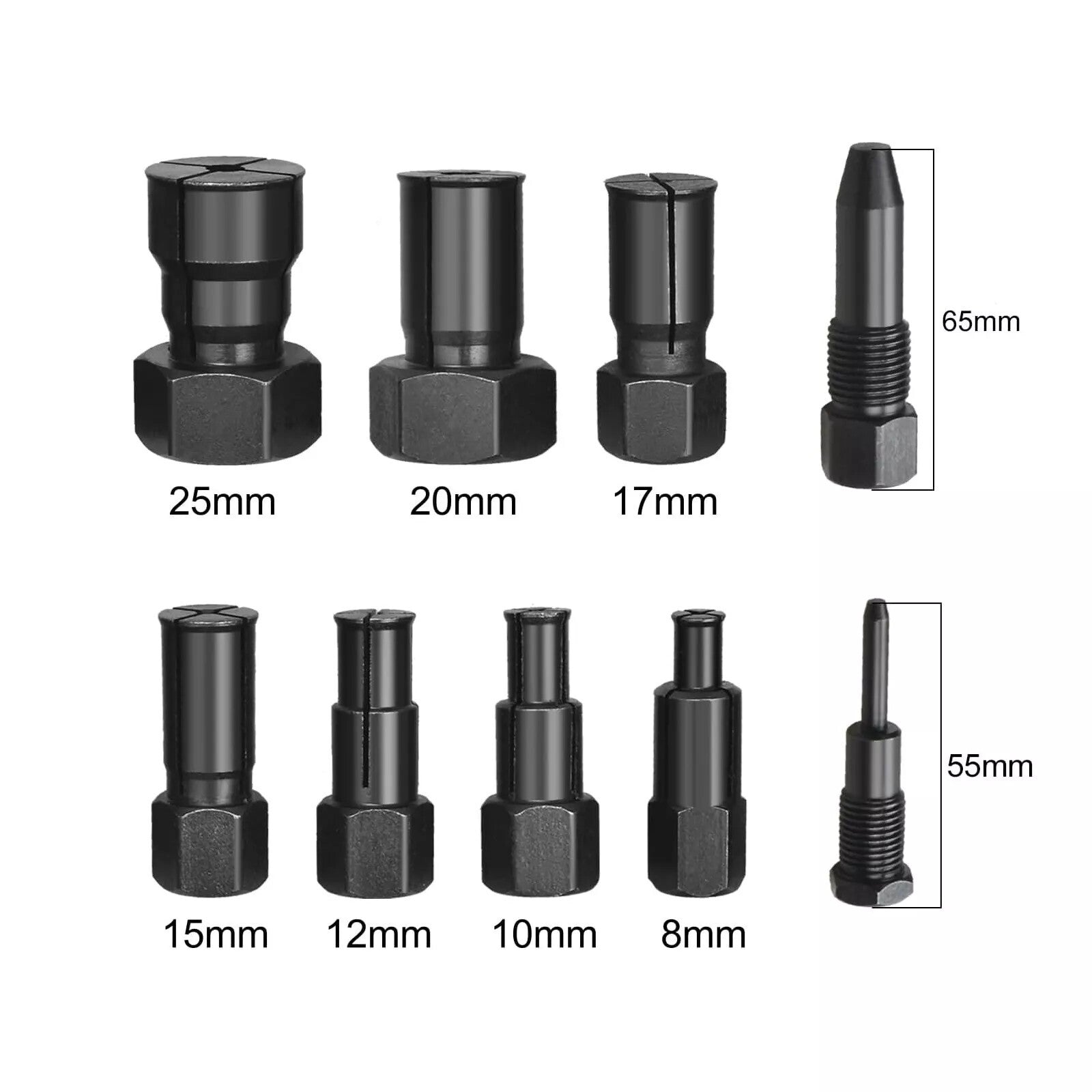Heavy Duty 8–25mm Blind Hole Bearing Puller Set – Internal Bearing Removal Tool Kit for Motorcycles & ATVs