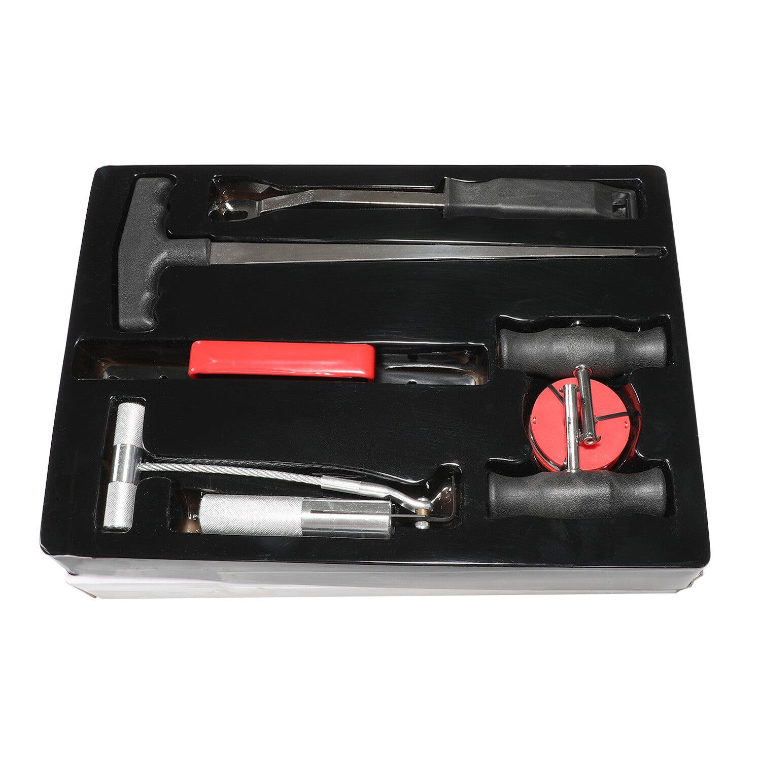 7-Piece Windshield Removal Tool Kit – Universal Auto Glass Remover Set