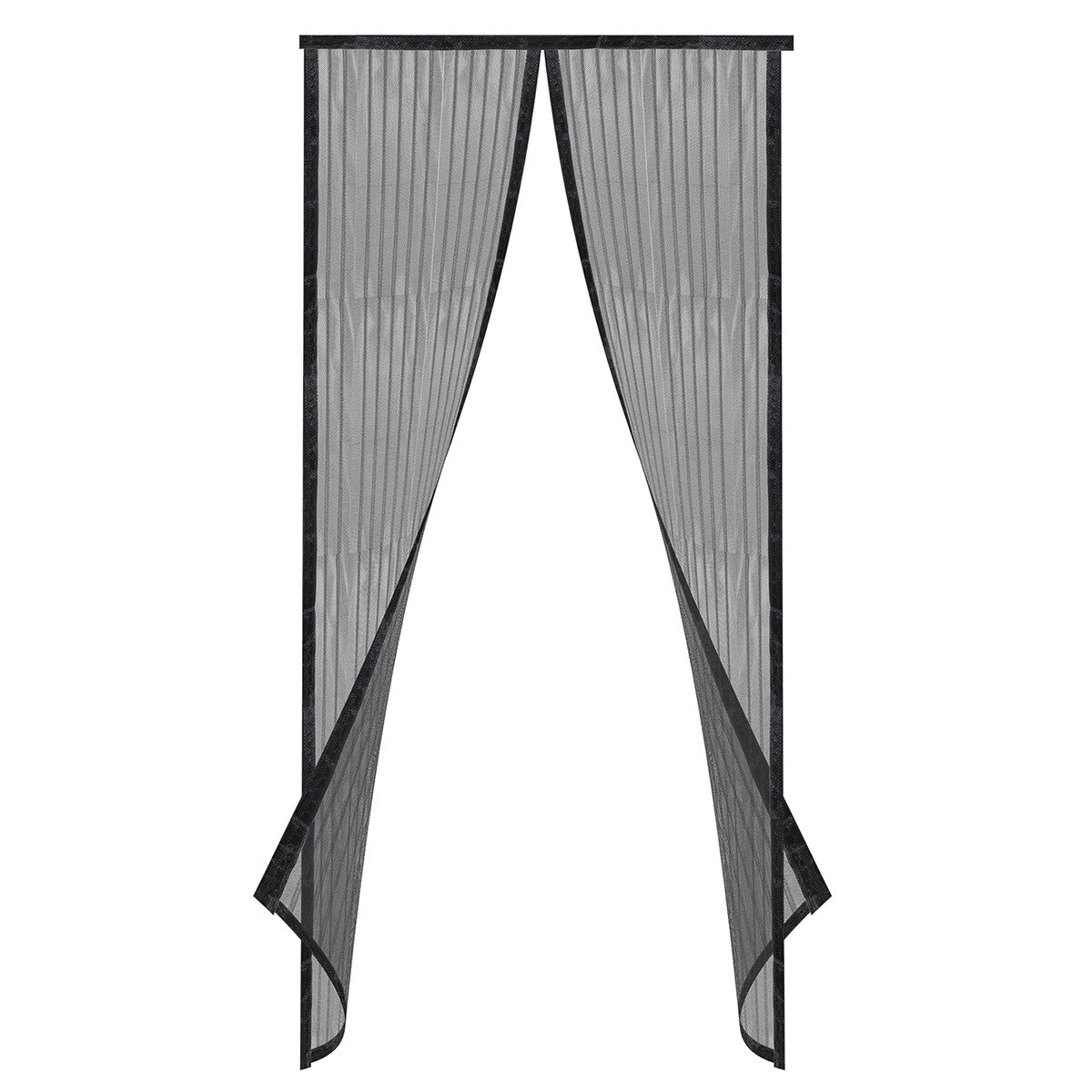 Magnetic Screen Door Mesh Curtain Heavy Duty Mosquito Net Bug Hands Free Closer