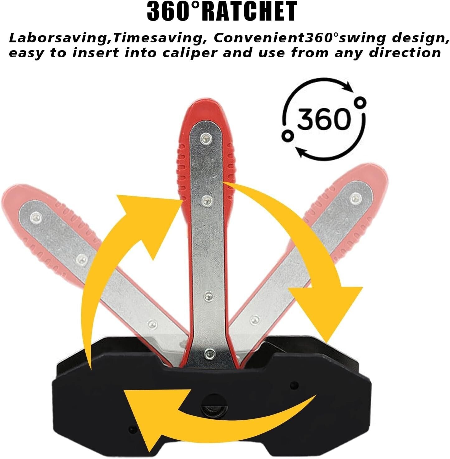 Caliper Spreader Tool Car Ratchet Brake Piston Press Brake Caliper Large Wrench