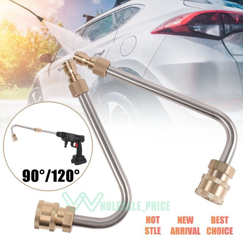 Washer Extension Gutter Rod Cleaner Wand Attachment Accessory High Pressure Rod