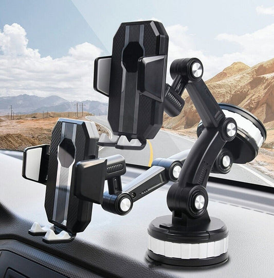 Universal Car Phone Holder – Dashboard & Windshield Mount