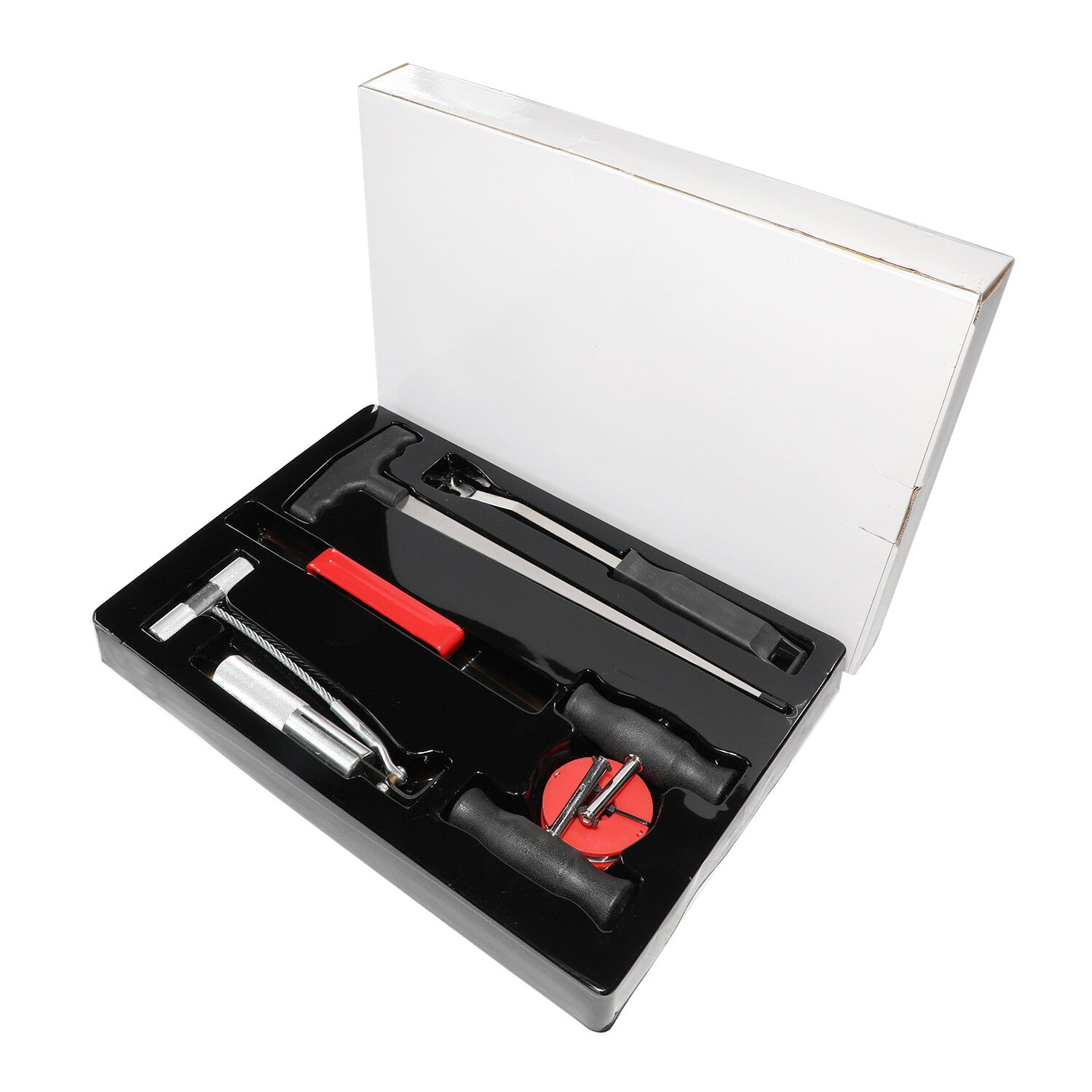 7-Piece Windshield Removal Tool Kit – Universal Auto Glass Remover Set