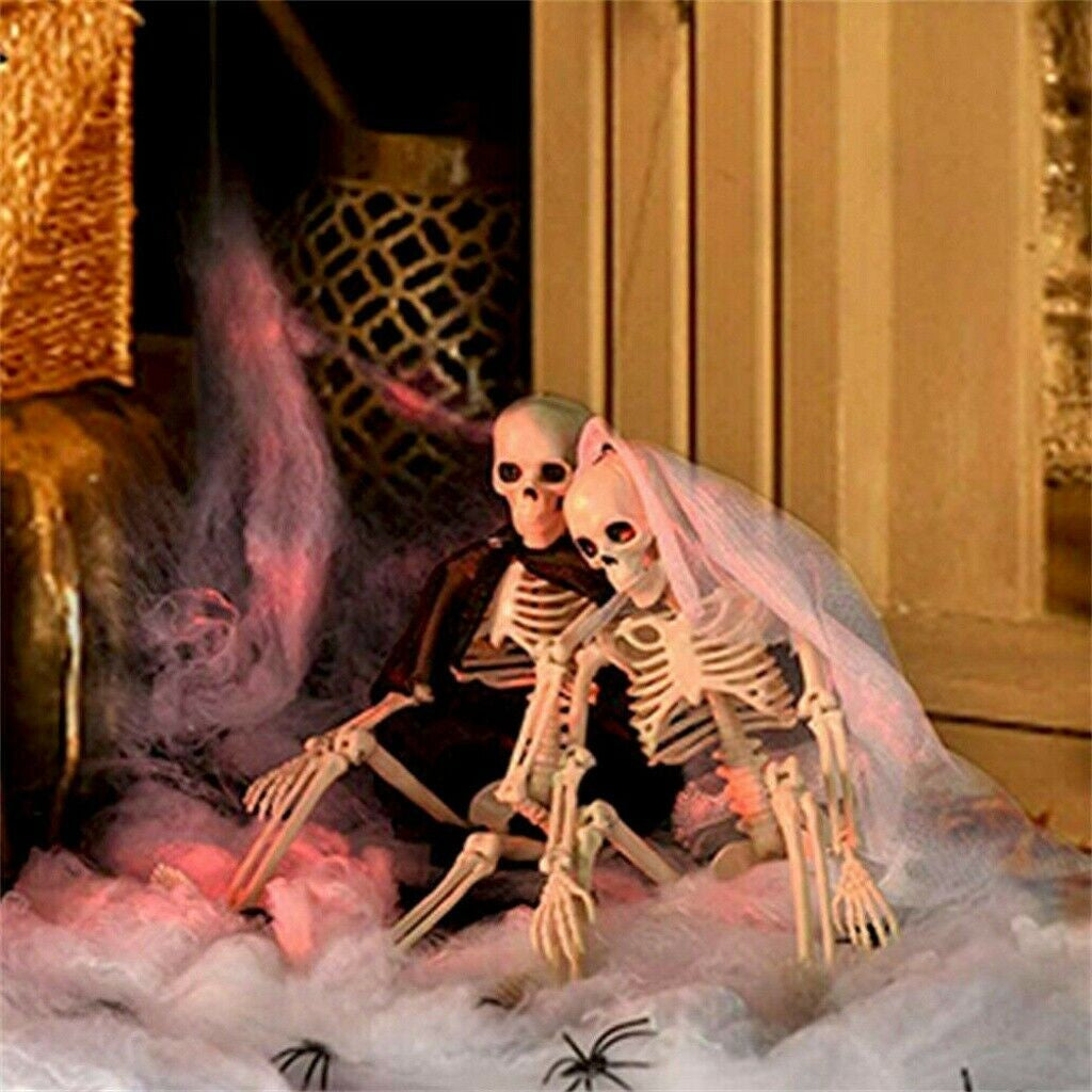Halloween Poseable Full Life Skeleton Party Prop Decoration Human Anatomy Model