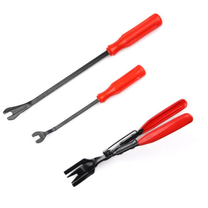 3PCS Auto Trim Clip Remover Tool Removal Pliers Fastener Door Panel Retainer New