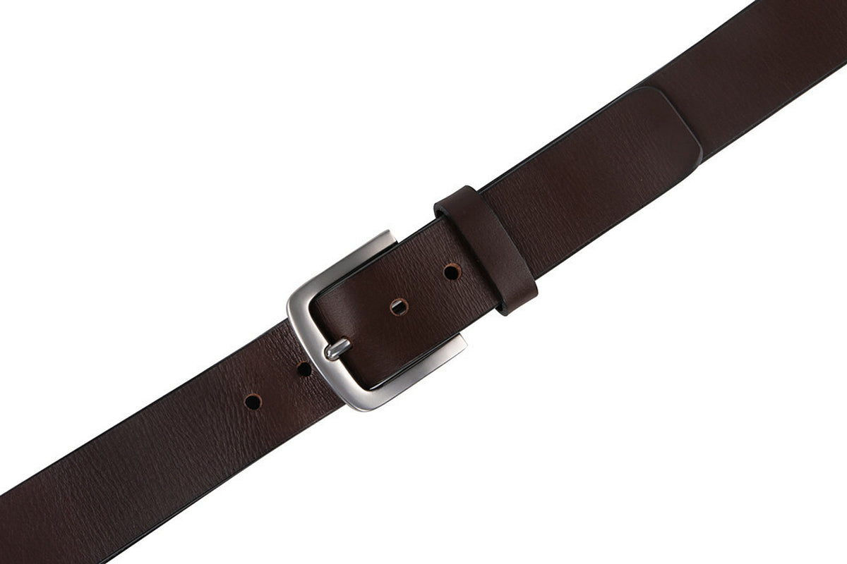 Men’S Belts Full Grain Genuine Leather Casual Dress Jeans Belts for Men