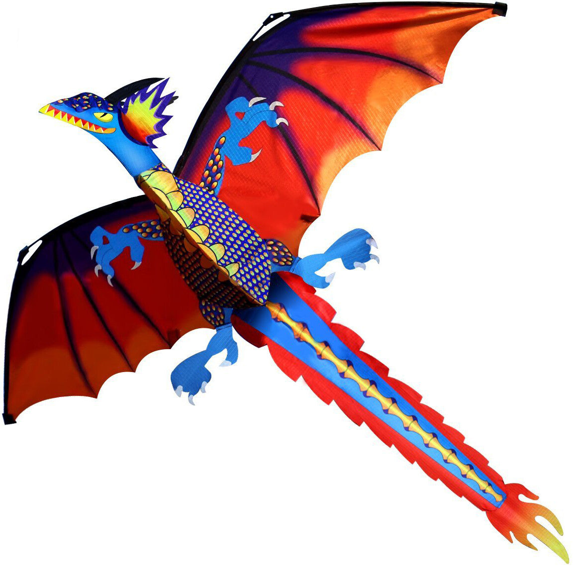 3D Dragon Single Line Kite for Adult Kids Classical Sports Outdoor Easy to Fly