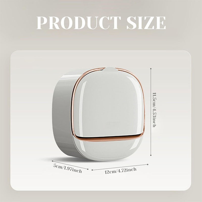 Soap Dish with Drainage Box, Wall Mounted Soap Holder for Shower